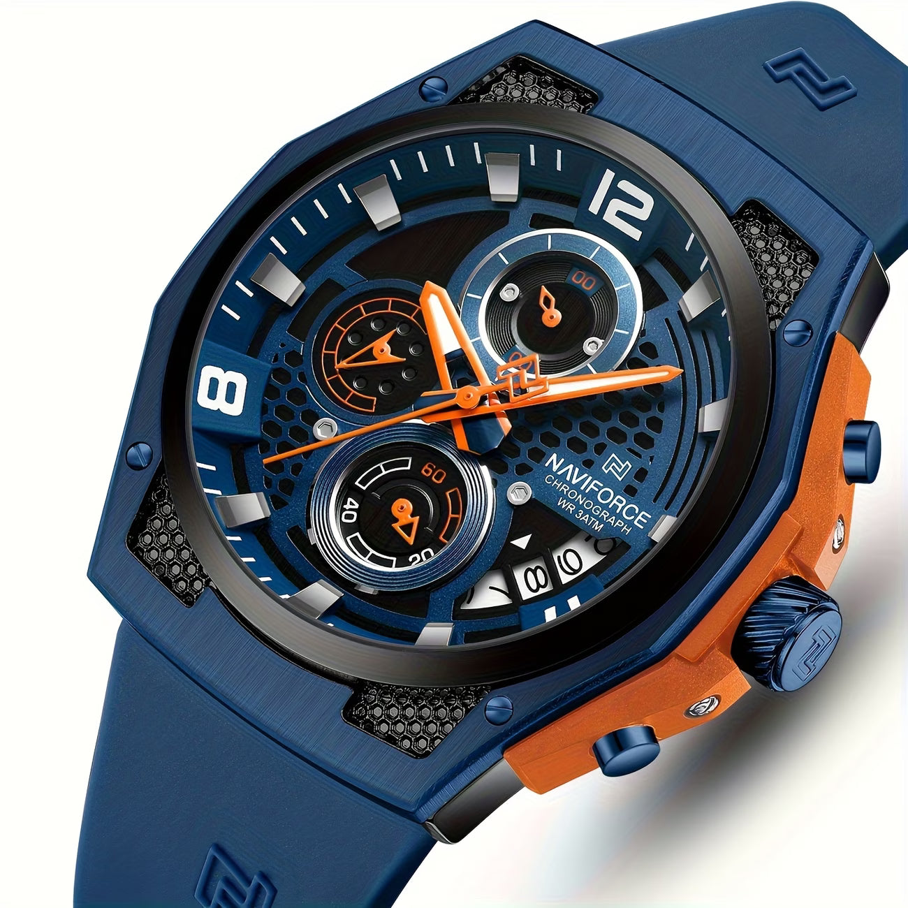 Luxury Men's Quartz Chronograph Watch,