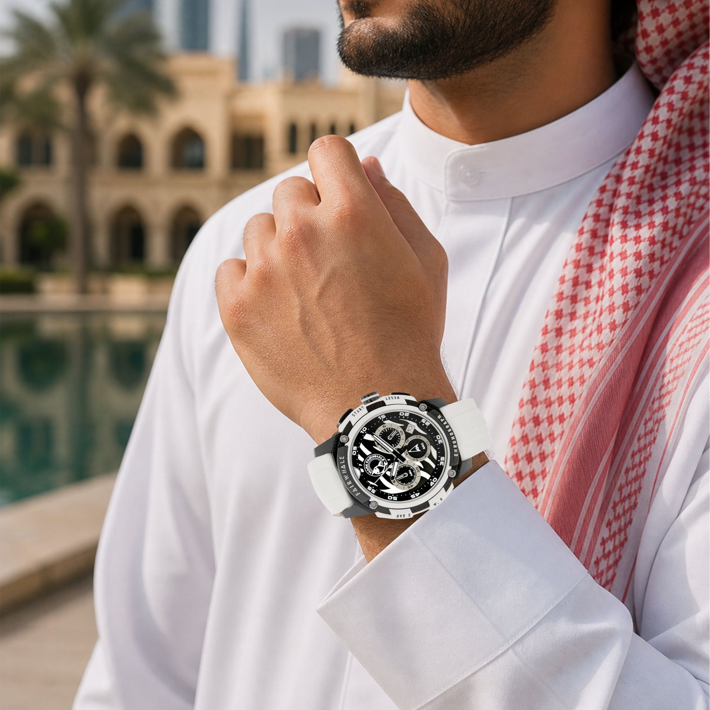 Luxury Chronograph Watch for Men with Premium Box
