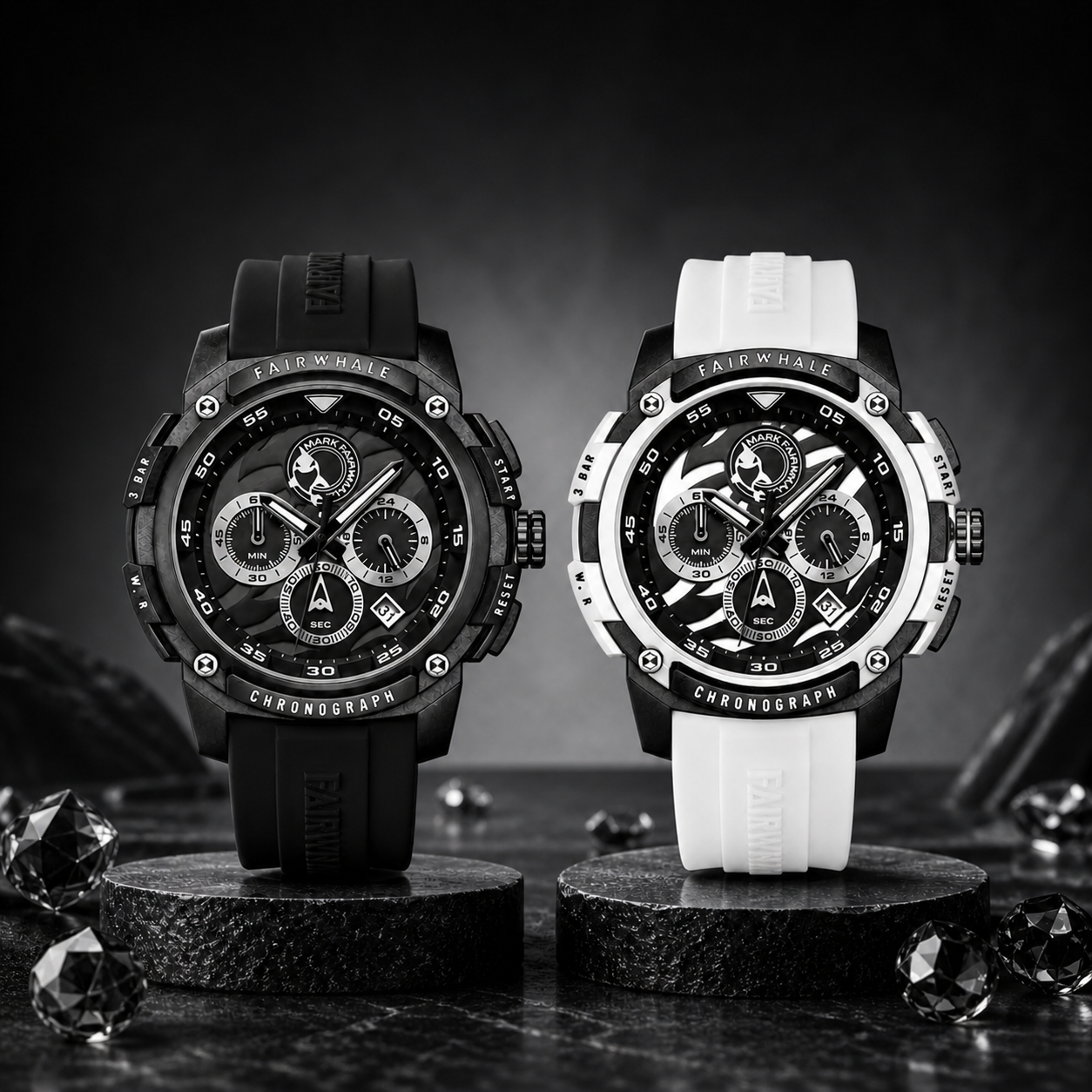 Luxury Chronograph Watch for Men with Premium Box