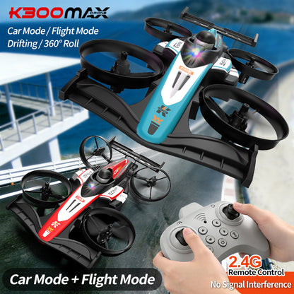 K300 Max Flying RC Sport Car Drone –  High Speed Dual Mode Racing & Flying Action