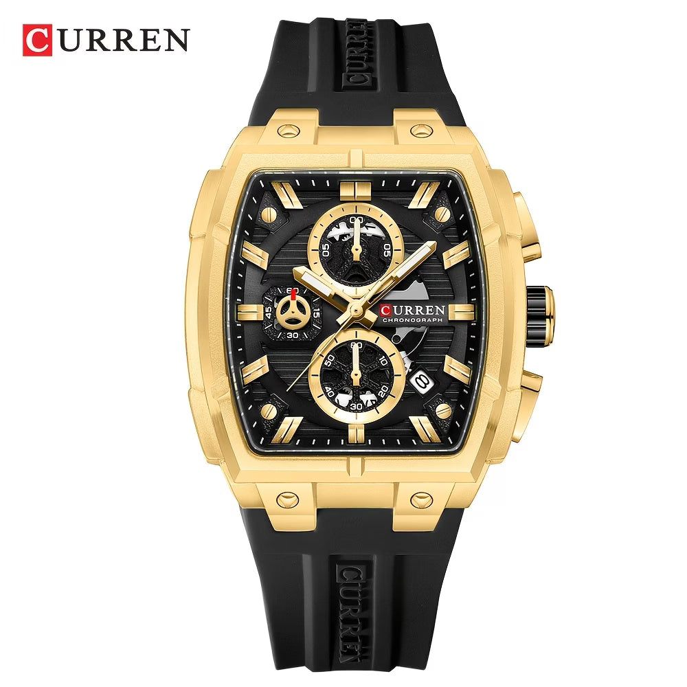 Curren Men's Chronograph watch with Premium Box