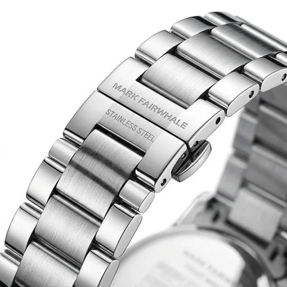 Mark Fairwhale Luxury Men’s Quartz Watch Premium Stylish Timepiece