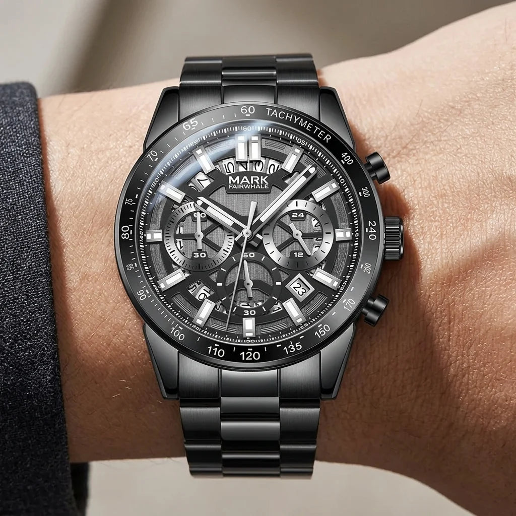 Mark Fairwhale Luxury Men’s Quartz Watch